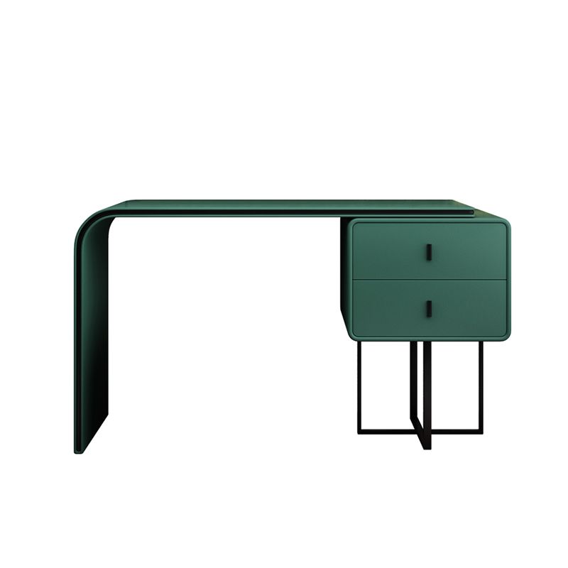 Glam Holz Waschtisch Schminktisch Set 2-Draste Make-up Eitelkeitstischtisch Tisch