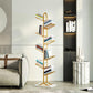 9.49"W Bookshelf Invisible Contemporary Style Bookcase for Office Home