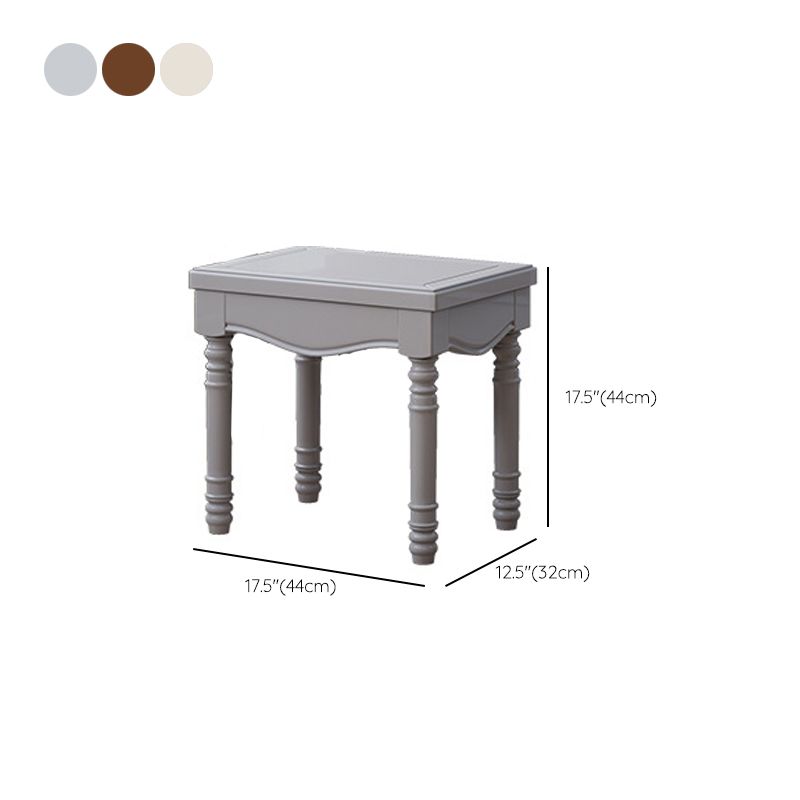 Traditional 2-Drawer Wood Dressing Table with Mirror Makeup Vanity Stool Clearhalo 'Bedroom Furniture' 'furn' 'furn_makeup_vanities' 'Furniture' 'Makeup Vanities' 'makeup_vanities' 1200x1200_316aa7e8-0c84-48e6-b375-43d6679fe564