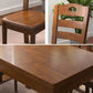 Traditional Standard Height Solid Wood Dining Table Rectangle Dining Room Set For Home Clearhalo 'Dining Room Sets' 'Dining Tables & Seating' 'dining_room_set' 'furn' 'furn_dining_room_set' 'Furniture' 'furniture_dining_room_set' 'Kitchen & Dining Furniture' 'kitchen&dining_furn' 'kitchen' 1200x1200_316bd479-862c-4b49-a9d2-0bc152ff3f6d