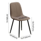 Leather Scandinavian Kitchen Side Chair Matte Finish Solid Back Dining Chair Clearhalo ' kitchen&dining_furn' 'Dining Chairs' 'Dining Tables & Seating' 'dining_chair' 'furn' 'furn_dining_chair' 'Furniture' 'furniture_dining_chair' 'Kitchen & Dining Furniture' 'kitchen' 1200x1200_316c760c-1a4c-4ec9-b765-16c551cd6730