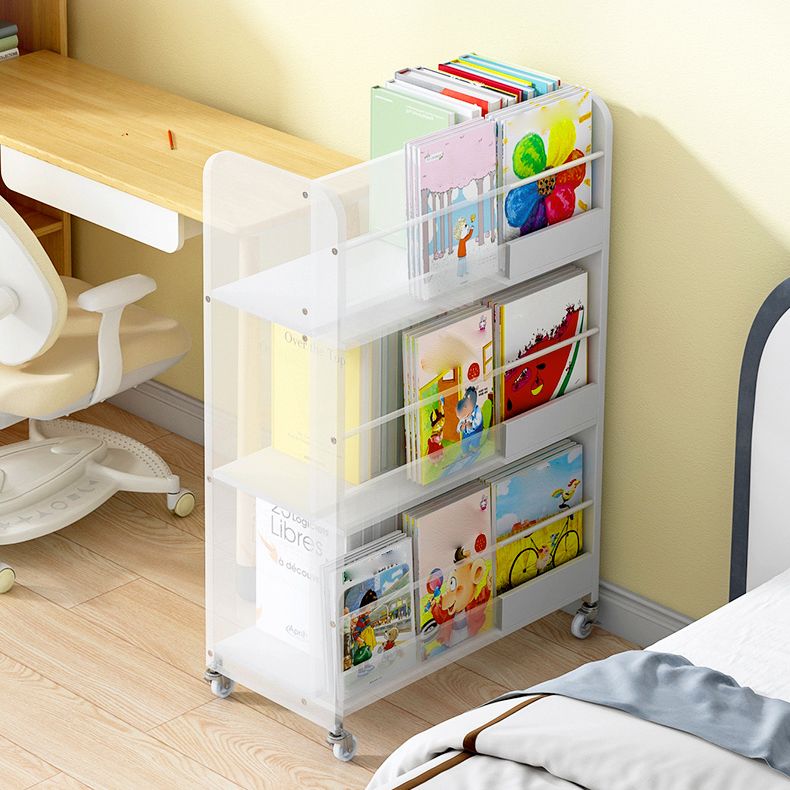 Hedendaagse stijl boekenplank Engineered houten boekenkast voor thuisstudieruimte