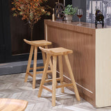 Indoor Modern Footrest Bar Stool Solid Wood Bar & Counter Stool in Natural Clearhalo 'Bar Furniture' 'Bar Stools' 'bar_stools' 'furn' 'furn_bar_stools' 'Furniture' 'Kitchen & Dining Furniture' 1200x1200_316eb8b6-f714-4e69-a42b-b4f561b8294d