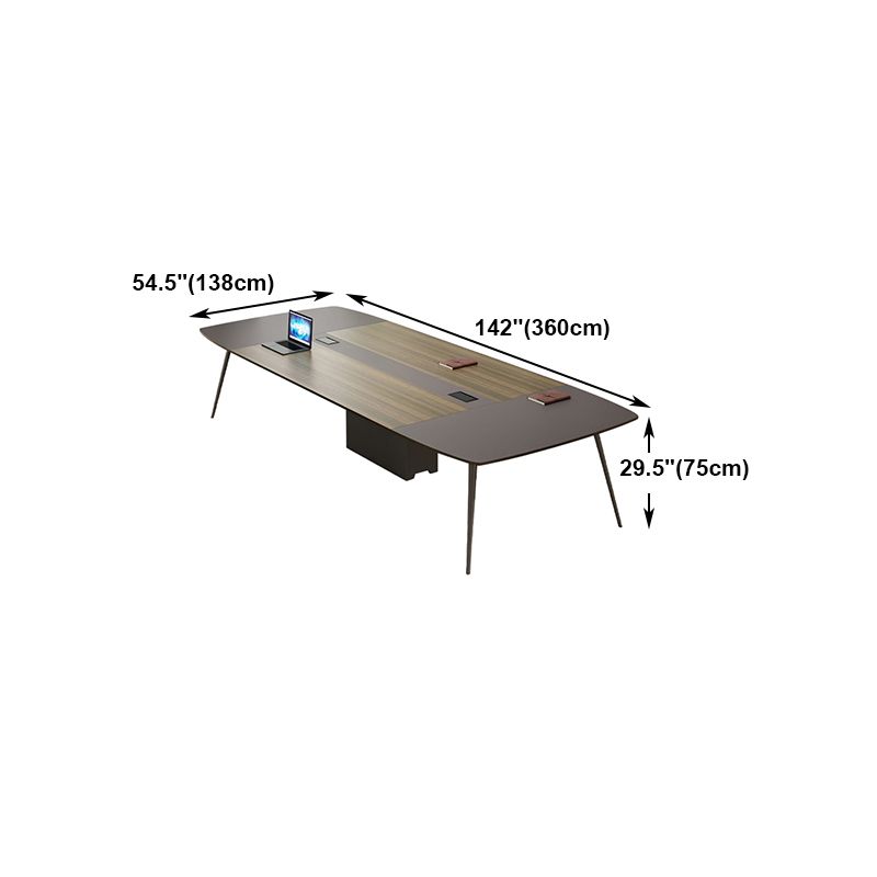 Industrial Style Office Writing Desk Home Bedroom Artificial Wood Desk Clearhalo 'furn' 'furn_office_desk' 'Furniture' 'furniture_office_desk' 'Office Desks' 'Office Furniture' 'office_desk' 1200x1200_31706260-ee34-4040-bab0-267dc8937ff9