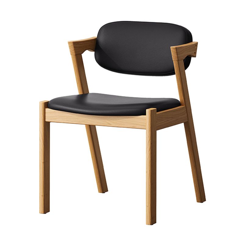 Traditional Dining Accent Chair Open Back Dining Room Chair for Home Clearhalo 'Dining Chairs' 'Dining Tables & Seating' 'dining_chair' 'furn' 'furn_dining_chair' 'Furniture' 'Kitchen & Dining Furniture' 1200x1200_3171f9d5-9978-4ba5-8723-b7b8beed19d9