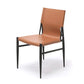Contemporary Style Leather Dining Chair Solid Back Armless Chairs for Home Clearhalo ' kitchen&dining_furn' 'Dining Chairs' 'Dining Tables & Seating' 'dining_chair' 'furn' 'furn_dining_chair' 'Furniture' 'furniture_dining_chair' 'Kitchen & Dining Furniture' 'kitchen' 1200x1200_31724e6a-e75f-417f-aca6-afe1e0dd53f5