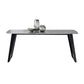 Mid-Century Modern Dining Table Gray Sintered Stone Rectangle Dining Table for Home Use Clearhalo ' dining_table' 'Dining Tables & Seating' 'Dining Tables' 'furn' 'furn_dining_table' 'Furniture' 'furniture_dining_table' 'Kitchen & Dining Furniture' 'kitchen&dining_furn' 'kitchen' 'kitchen_dining_table' 1200x1200_317512e4-bdbf-404f-a053-b7635518079c