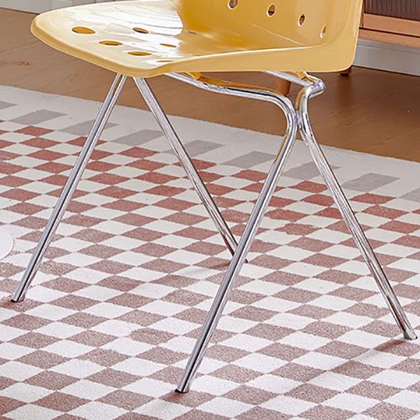 Modern Style Stackable Side Chair Plastic Dining Chair for Dining Room