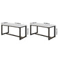 Industrial Rectangle Dining Table Sintered Stone Dining Table with Trestle Base for Dining Room Clearhalo ' dining_table' 'Dining Tables & Seating' 'Dining Tables' 'furn' 'furn_dining_table' 'Furniture' 'furniture_dining_table' 'Kitchen & Dining Furniture' 'kitchen&dining_furn' 'kitchen' 'kitchen_dining_table' 1200x1200_3175dae8-c0c0-45a2-b549-5da9611efda9