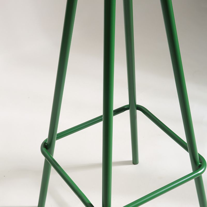 Metallic Finish Indoor Stools Industrial Style Metal Bar Stools Clearhalo 'Bar Furniture' 'Bar Stools' 'bar_stools' 'furn' 'furn_bar_stools' 'Furniture' 'Kitchen & Dining Furniture' 1200x1200_3176a991-5846-4ef3-95b6-b3d69c2f60be