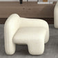 Sofa Couch Contemporary Tight Back Standard Settee Bench in White