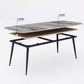 Rectangle Kitchen Table Industrial Dining Room Desk with 4 Legs