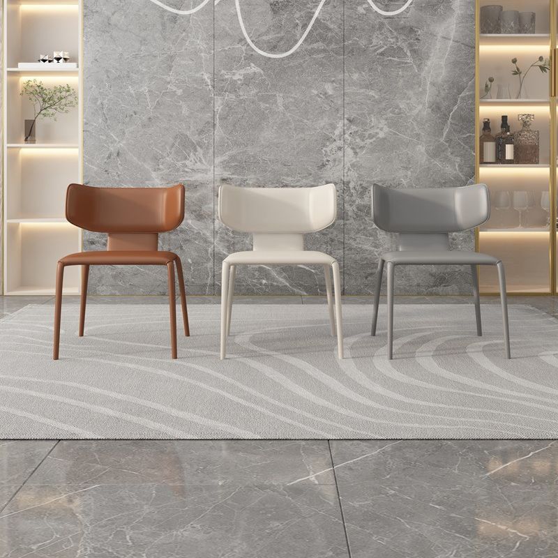 Upholstered Dining Arm Chair Contemporary Dining Room Chair for Home