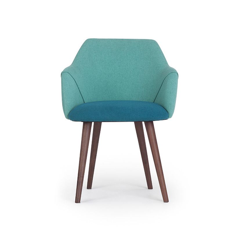 Matte Finish Fabric Arm Chair Scandinavian Solid Back Dining Chair (Set of 2) Clearhalo ' kitchen&dining_furn' 'Dining Chairs' 'Dining Tables & Seating' 'dining_chair' 'furn' 'furn_dining_chair' 'Furniture' 'furniture_dining_chair' 'Kitchen & Dining Furniture' 'kitchen' 1200x1200_317bf462-afe7-4a93-8223-84fa920807ac