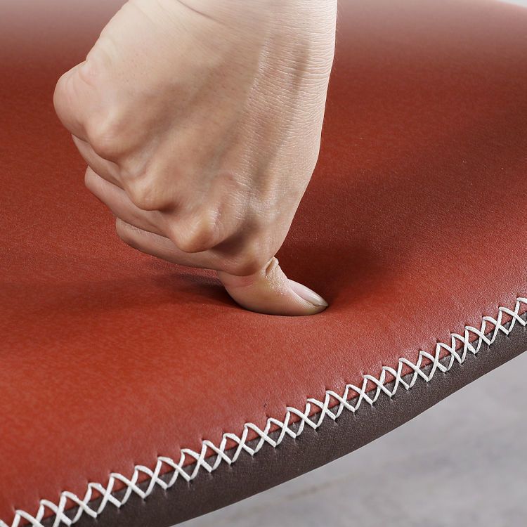 Scandinavian Home Side Chair Indoor Wingback Metal Armless Dining Room Chair Clearhalo ' kitchen&dining_furn' 'Dining Chairs' 'Dining Tables & Seating' 'dining_chair' 'furn' 'furn_dining_chair' 'Furniture' 'furniture_dining_chair' 'Kitchen & Dining Furniture' 'kitchen' 1200x1200_317e1465-7a5d-4d7c-ab1d-0d01a2248ab7