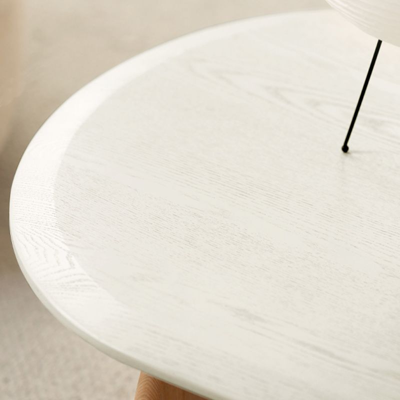 Scandinavian Pine Wood Coffee Table with Sled Base Oval Coffee Table Clearhalo 'Coffee & Accent Tables' 'Coffee Tables' 'coffee_tables' 'furn' 'furn_coffee_tables' 'Furniture' 'Living Room Furniture' 1200x1200_31810958-49a8-4345-9fb0-b9a8f87dd349
