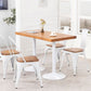 Metal Industrial Indoor Table Pine Solid Wood Top Table for Dining Room Clearhalo 'Dining Tables & Seating' 'Dining Tables' 'dining_table' 'furn' 'furn_dining_table' 'Furniture' 'furniture_dining_table' 'Kitchen & Dining Furniture' 'kitchen' 'kitchen_dining_table' 1200x1200_31814c87-36f1-40e2-ba62-15c0285b81ec
