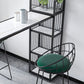 White Black and Gold Glam Style Bar Table in Metal Milk Tea Shop Bar Table Clearhalo 'Bar Furniture' 'Bar Tables' 'bar_tables' 'furn' 'furn_bar_tables' 'Furniture' 'furniture_bar_tables' 'Kitchen & Dining Furniture' 'kitchen&dining_furn' 'kitchen' 1200x1200_31882717-5e6f-4ff5-9d06-c10f0fecb74c