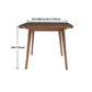 Round Dining Site Table Simplicity Style Drop-Leaf Furniture with 4-foot