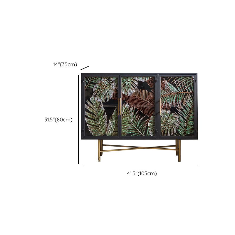 Armadio industriale in vetro in vetro mobile in metallo in difficoltà