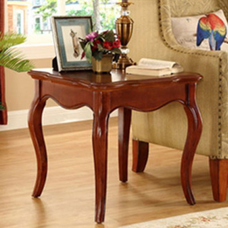 Traditional Square End Table 4 Legs Sofa Side End Table for Living Room Clearhalo 'Coffee & Accent Tables' 'End & Side Tables' 'end_side_table' 'end_side_tables' 'furn' 'furn_end_side_tables' 'Furniture' 'furniture_end_side_table' 'Living Room Furniture' 1200x1200_318d6a18-1fd8-47bc-8b8f-dde60ac46593