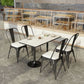 Industrial Dining Room Table White Sintered Stone Table with Black Metal Base Clearhalo ' dining_table' 'Dining Tables & Seating' 'Dining Tables' 'furn' 'furn_dining_table' 'Furniture' 'furniture_dining_table' 'Kitchen & Dining Furniture' 'kitchen&dining_furn' 'kitchen' 'kitchen_dining_table' 1200x1200_318f4a36-929f-4e1d-b2ca-8a9334f65043