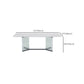 Modern  Dining Sintered Stone Table Dining Rectangle Table for Home