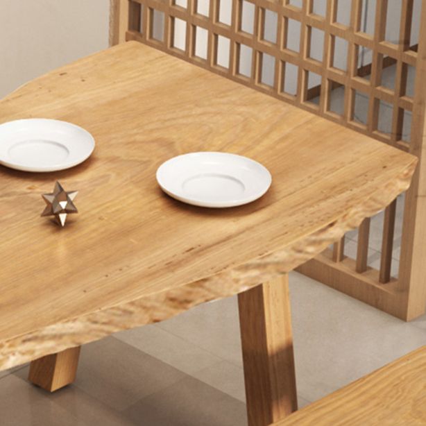 Moderno 1/4/5/6 pezzi set da pranzo tavolo da pranzo in legno di pino rettangolo per sala da pranzo