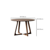 1/2/5 Pcs Round Shape Solid Wood Dinette Table with Ladder Chair Clearhalo 'Dining Room Sets' 'Dining Tables & Seating' 'dining_room_set' 'furn' 'furn_dining_room_set' 'Furniture' 'Kitchen & Dining Furniture' 1200x1200_31925726-ac1e-4b9a-aa25-ec0a34276547