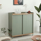 Porte in legno Buffet Server Simple Style Kitchen Server per sala da pranzo