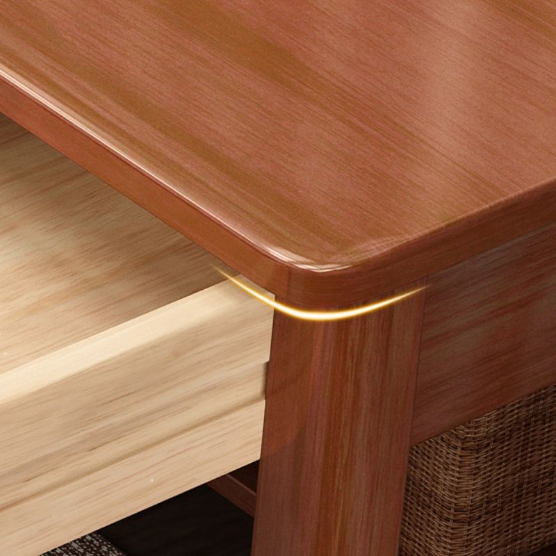 Wooden Rectangle Office Desk Modern Style Computer Desk with Drawers for Home Clearhalo 'furn' 'furn_office_desk' 'Furniture' 'Office Desks' 'Office Furniture' 'office_desk' 1200x1200_3196d886-3c3f-484b-8539-7cb72349cfdd