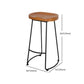 Ensemble de table de bar Glam 1/2 pièces, table de comptoir rectangulaire en bois avec tabourets