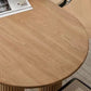 Moderner massiver Holz Office Desk Oval Task Schreibtisch mit 4-Legs für Zuhause