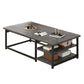 Frame Base Rectangular Modern Style Wood Table Metal Bottom Frame Coffee Table Clearhalo 'Coffee & Accent Tables' 'Coffee Tables' 'coffee_tables' 'furn' 'furn_coffee_tables' 'Furniture' 'Living Room Furniture' 1200x1200_3198bb87-6dc5-4227-9398-04ce560773d8