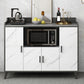 Server da pranzo per finiture opache Glam Sideboard interno con armadi