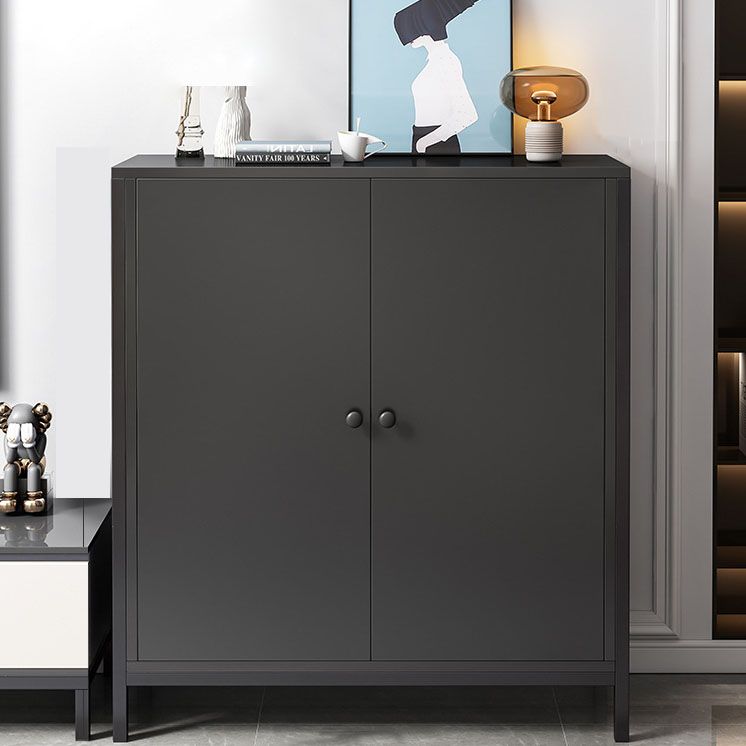 Wood Buffet Sideboard Contemporary Style Side Board with Cabinets Clearhalo 'buffet_sideboard' 'Buffets & Sideboards' 'furn' 'furn_buffet_sideboard' 'Furniture' 'Kitchen & Dining Furniture' 1200x1200_319c8418-e089-4d4f-8e8c-e53c6126bdcf