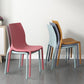 Contemporary Style Stackable Chairs Dining Armless Chair with Plastic Legs for Kitchen Clearhalo 'Dining Chairs' 'Dining Tables & Seating' 'dining_chair' 'Furniture' 'furniture_dining_chair' 'Kitchen & Dining Furniture' 1200x1200_319c9d8d-8ad1-4b9f-95aa-33f4176d8b88