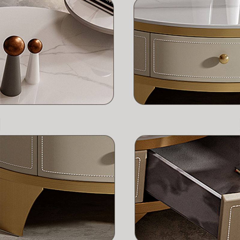 Glam Stone Media Console 4 Drawers TV Stand Console with Metal Legs Clearhalo 'furn' 'furn_tv_stands_entertainment_centers' 'Furniture' 'Living Room Furniture' 'TV Stands & Entertainment Centers' 'TV Stands & Media Storage Furniture' 'tv_stands_entertainment_centers' 1200x1200_319cd8fe-8e49-4f1e-837e-6cba2ea7823e