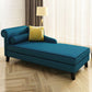 Chaise tapizado de estilo moderno para salón, sillón con brazos redondos