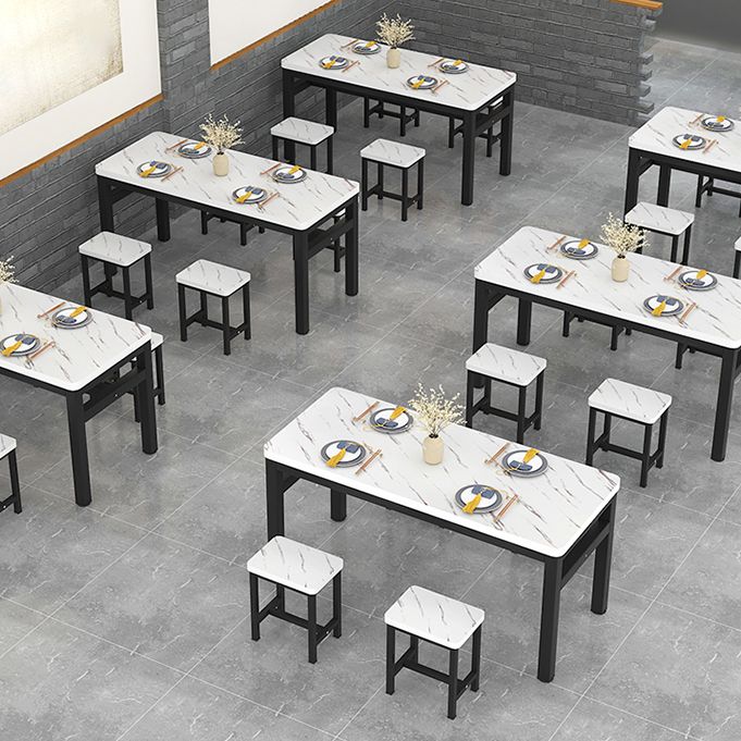 Modern Style Kitchen Wood Furniture 5 Pcs Dining Set for Home