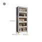 Modem Wooden Bookshelf Standard Shelf Bookshelf for Home Office 13.9" Wide Clearhalo 'Bookcases' 'furn' 'furn_bookcases' 'Furniture' 'Office Furniture' 1200x1200_31a51ff4-8a79-4ab3-9bf5-61df8f5dd31b