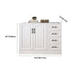 White Storage Chest Modern Style Wooden Storage Chest Dresser with Drawers and Doors Clearhalo 'Bedroom Furniture' 'Dressers & Chests' 'dressers_chests' 'furn' 'furn_dressers_chests' 'Furniture' 1200x1200_31a7f9bd-cc52-4053-ba2a-b6642ee4cc6d