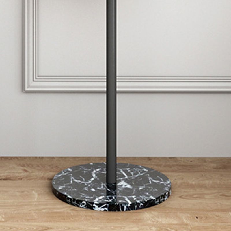 Perchero de metal para el suelo del hogar, minimalista, moderno, con árbol de entrada