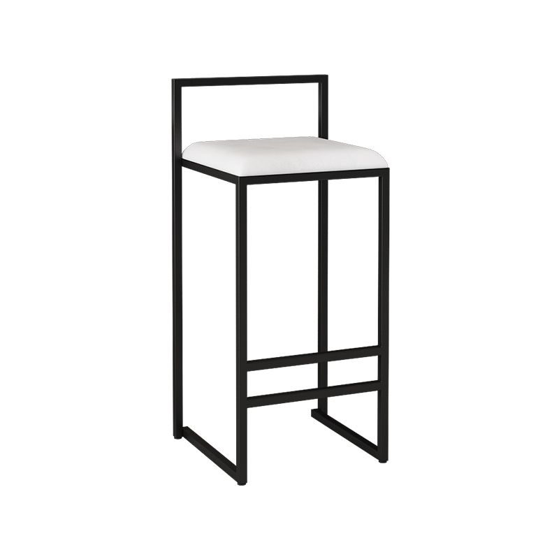 Nordic Style Velvet Upholstered Barstool Sleigh Base Bar Stool Clearhalo 'Bar Furniture' 'Bar Stools' 'bar_stools' 'furn' 'furn_bar_stools' 'furniture_bar_stools' 'Kitchen & Dining Furniture' 'kitchen&dining_furn' 'kitchen' 'kitchen_furn' Furniture' 1200x1200_31b10cc9-8999-44ec-862c-d3b5b28fb918