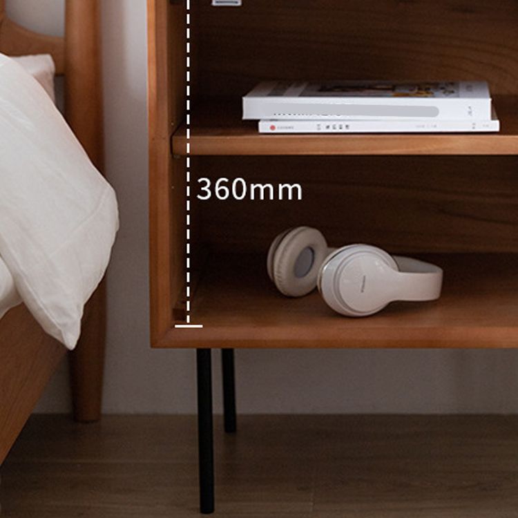 15.75" Tall Rattan Bedside Cabinet Solid Wood Nightstand with 1 Door Clearhalo 'Bedroom Furniture' 'furn' 'furn_night_stand' 'Furniture' 'night_stand' 'Nightstands' 1200x1200_31b34e6e-92c5-4df1-9914-3063547e93a2