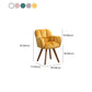 Armless Office Chair Modern Desk Chair with 4 Wooden Legs for Bedroom Clearhalo 'furn' 'furn_office_chair' 'Furniture' 'Office Chairs' 'Office Furniture' 'office_chair' 1200x1200_31b62d07-73c8-4d60-99ed-cd2cb02894c4