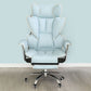 Silver Metal Modern Desk Chair with High Back Leather Conference Chair Clearhalo 'furn' 'furn_office_chair' 'Furniture' 'furniture_office_chair' 'Office Chairs' 'Office Furniture' 'office_chair' 1200x1200_31bae237-8b65-4ba8-b2e8-9d61754471d7