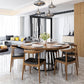 Modern 1/2/7 Pieces Dining Set Round Pine Wood Dining Table for Dining Room Clearhalo 'Dining Room Sets' 'Dining Tables & Seating' 'dining_room_set' 'furn' 'furn_dining_room_set' 'Furniture' 'furniture_dining_room_set' 'Kitchen & Dining Furniture' 1200x1200_31bcb2d1-99c3-4fb2-8088-6585cd467fee