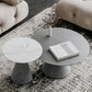 Slate Coffee Table Round Modern Minimalist Coffee Table for Living Room