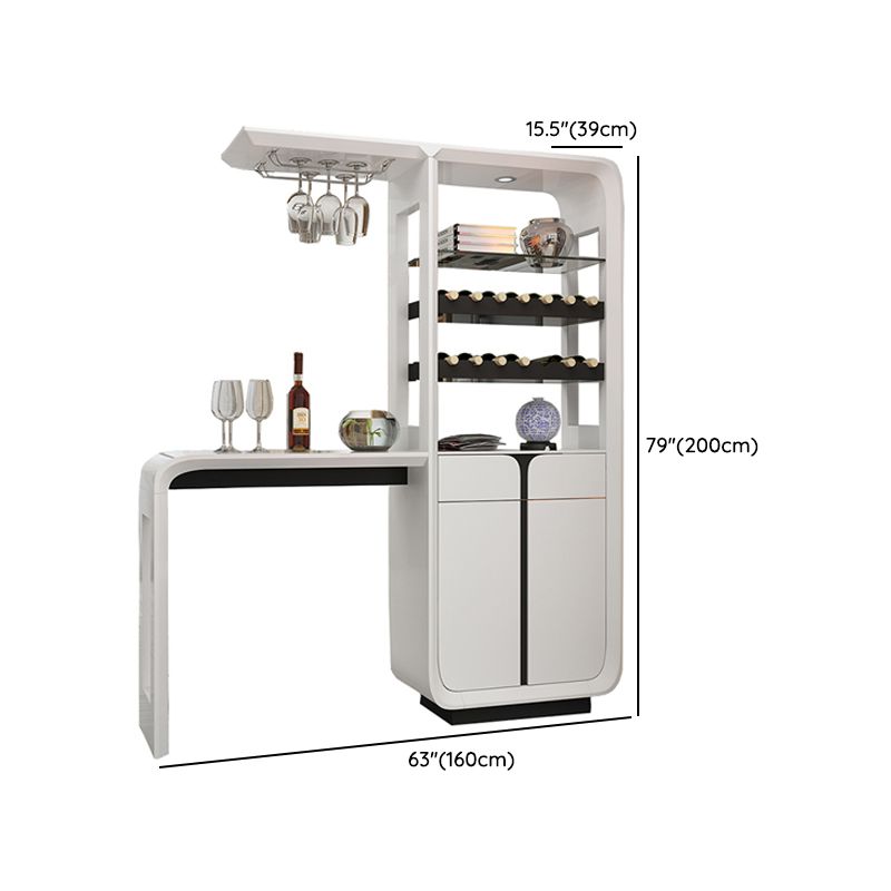 Tabouret de bar 1/2/3 et table en noir et blanc pour salle à manger
